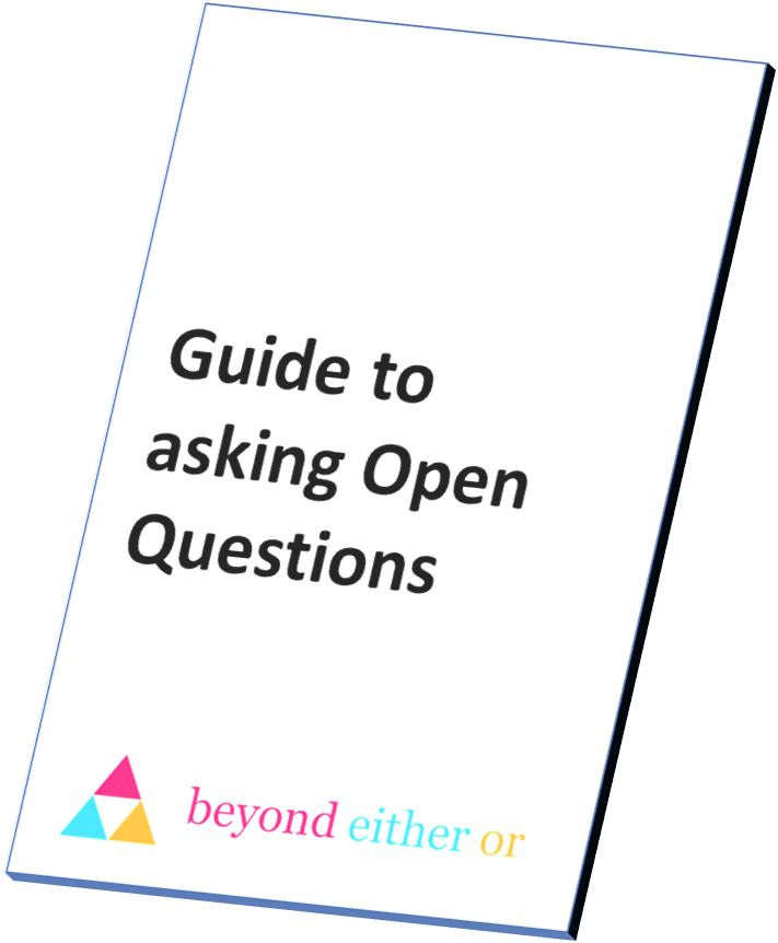 A Guide to asking OPEN Questions